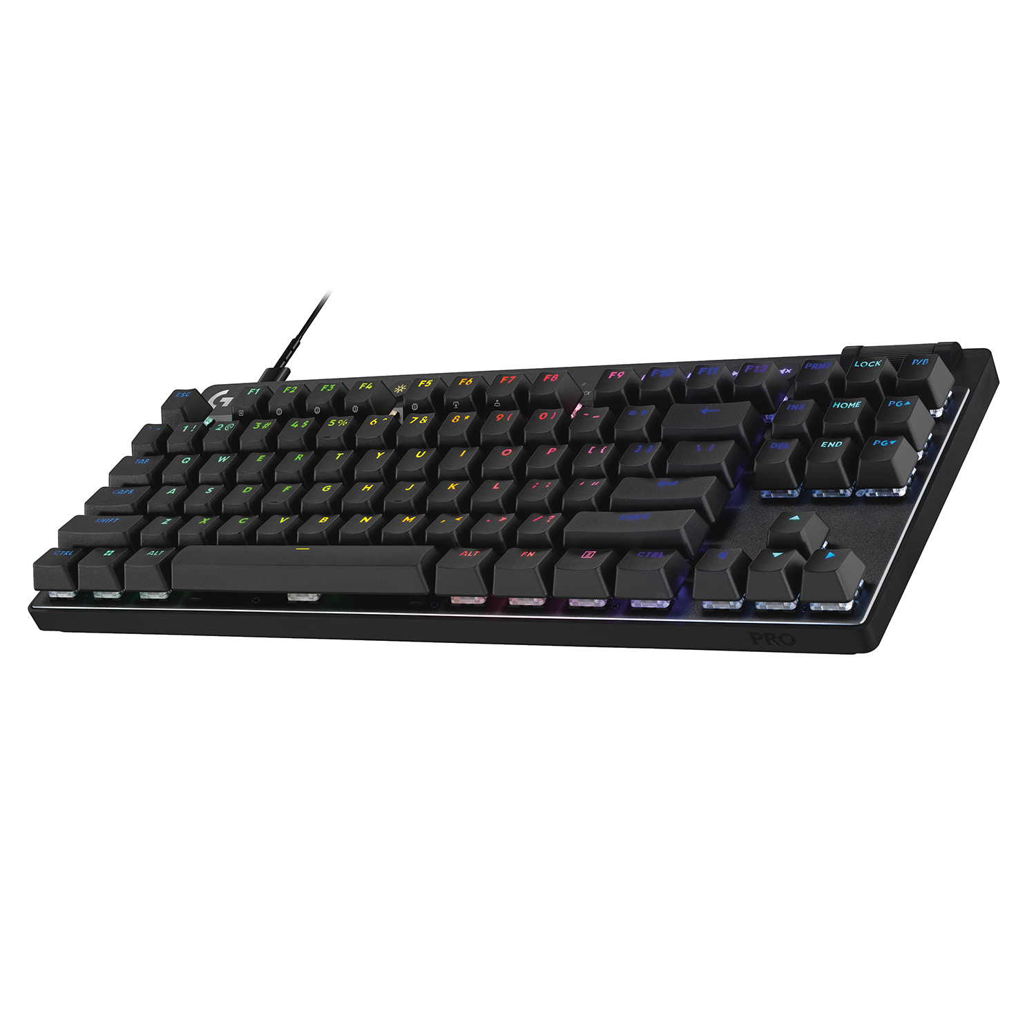 TECLADO PRO X TKL RAPID US BLACK - 2