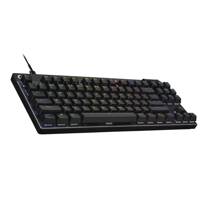 TECLADO  PRO X TKL RAPID US BLACK - 4
