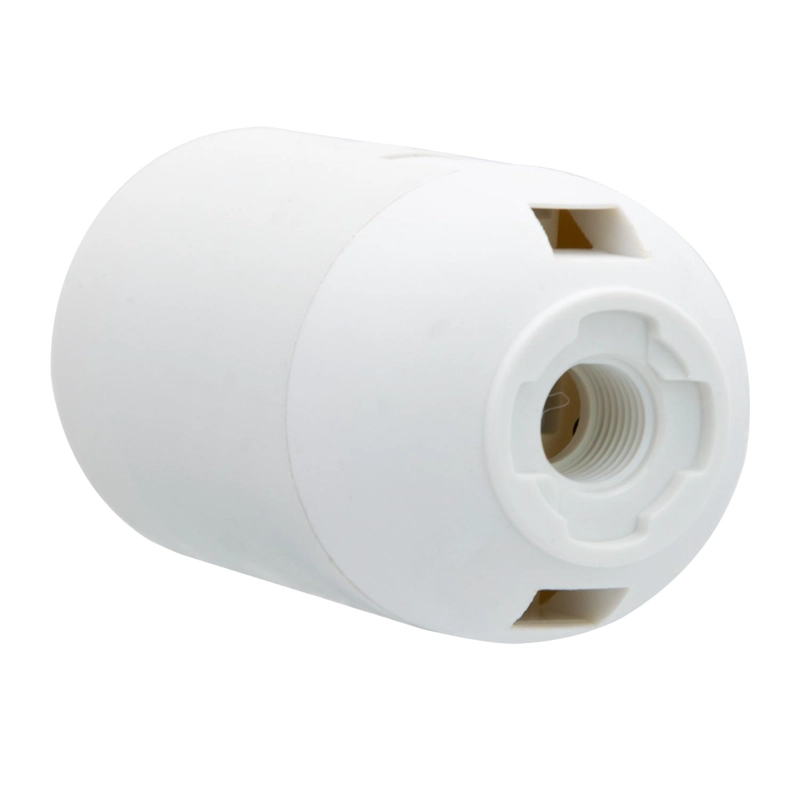 SOQUETE E27 SIMPLE 250V 10A BLANCO - 4