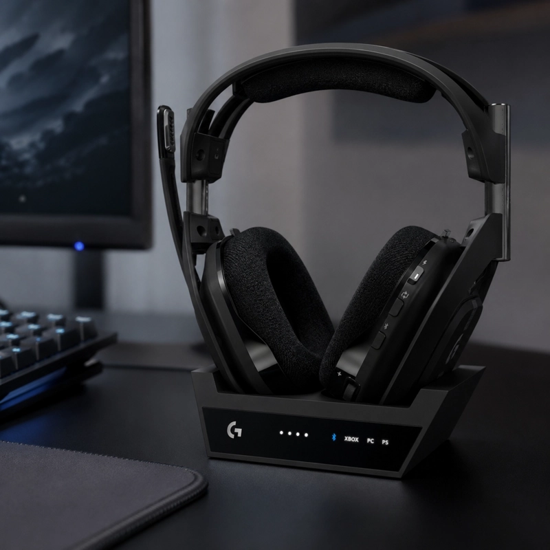 AUDIFONOS INALAMBRICOS LOGITECH G ASTRO A50 X GAMING NEGRO - 4