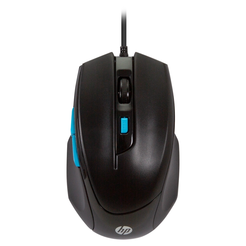 MOUSE ALAMBRICO HP NEGRO M150 - 3