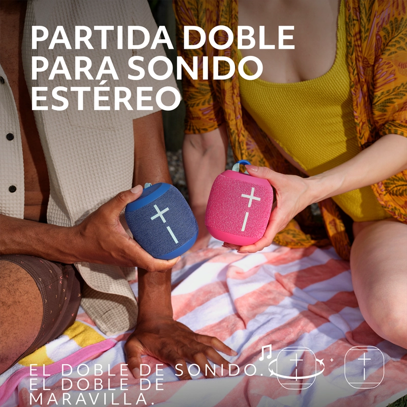 PARLANTE LOGITECH AZUL PORT. WONDERBOOM 4 - 5