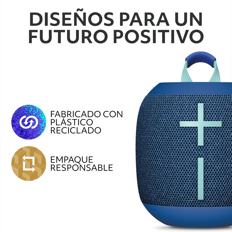 PARLANTE LOGITECH AZUL PORT. WONDERBOOM 4 - 10