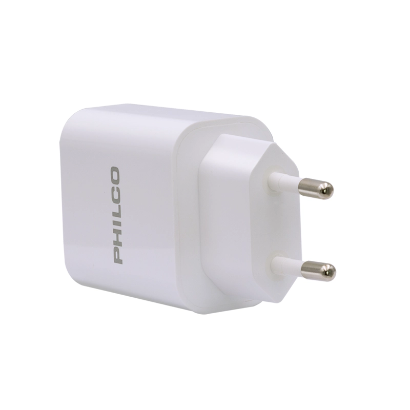 CARGADOR DE PARED QC3.0 C/PUERTO TIPO C SIN CABLE 20W PHILCO - 4