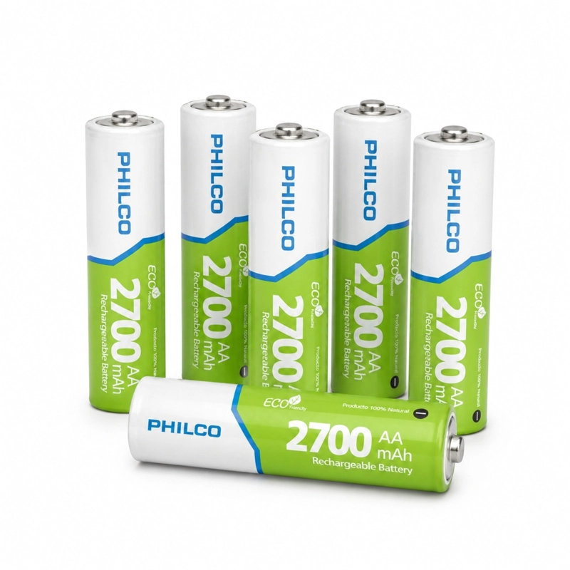 PILAS PRE-CARGADAS  BLISTER 5 PILAS AA  2700 MAH ULTRA OPEN BOX - 1