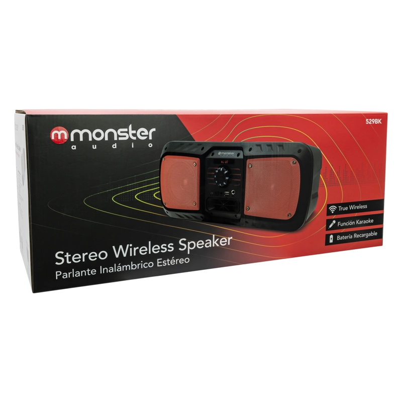 MX529BK PARLANTE BT NEGRO MONSTER OPEN BOX - 3