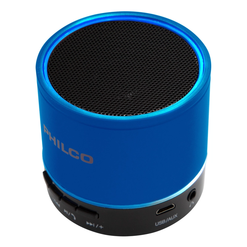 PARLANTE PORTATIL BLUETOOTH-USB P295A BLUE OPEN BOX - 4