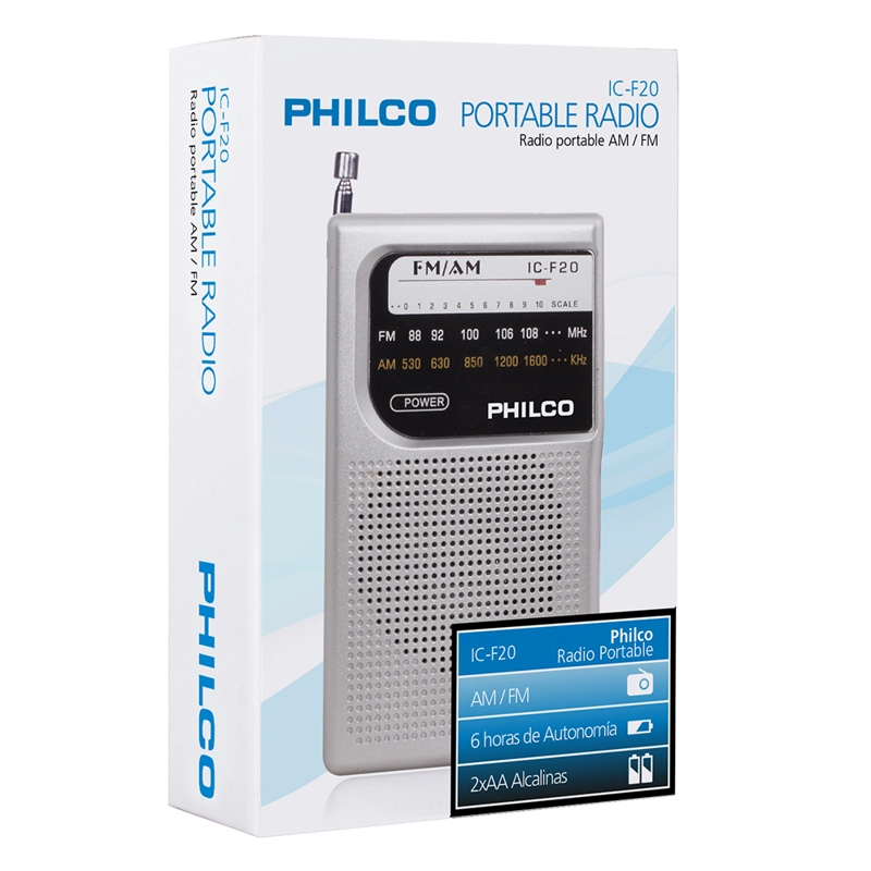 RADIO PORTATIL C/ PARLANTE PHILCO OPEN BOX - 2