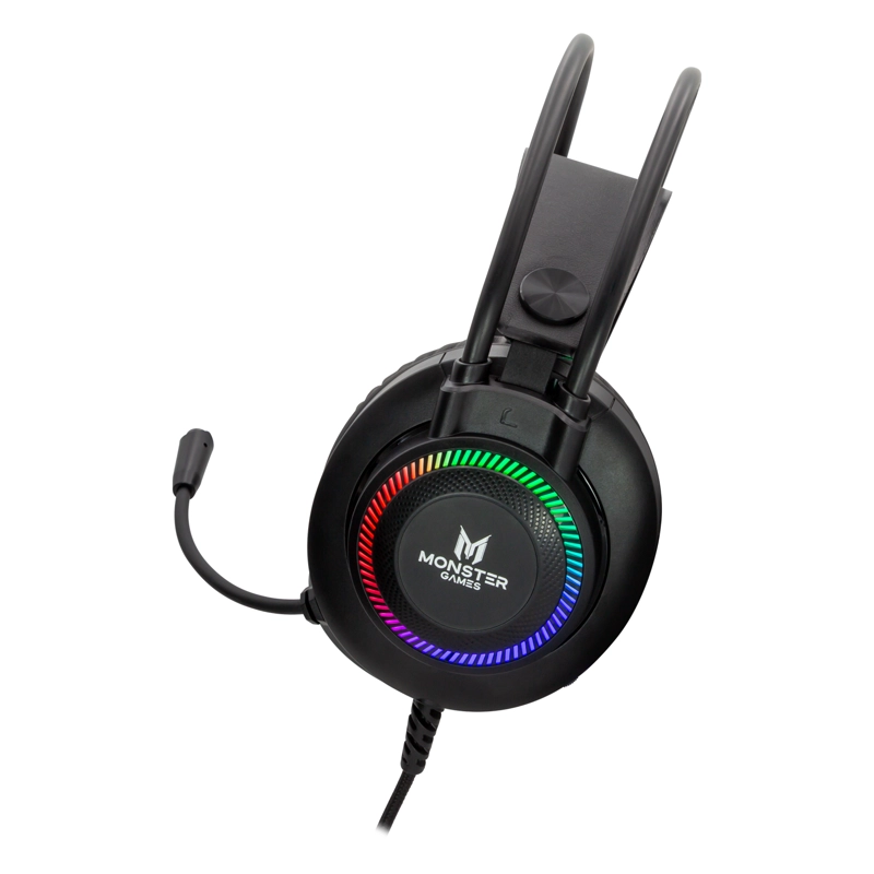 AU624 HEADSET GAMER MONSTER THROB OPEN BOX - 3
