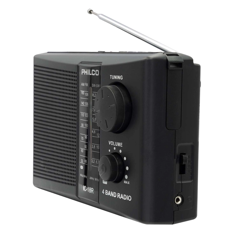 RADIO PHILCO IC 18-R MULTIBANDAS RECARGABLE OPEN BOX - 6