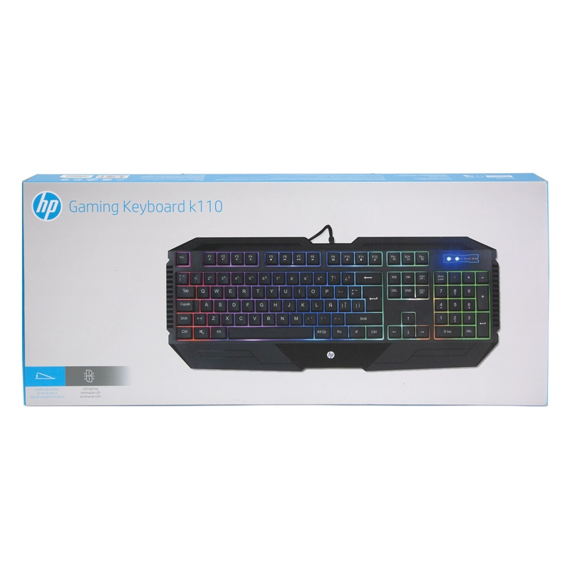 K110 TECLADO MULTICOLOR OPEN BOX - 1
