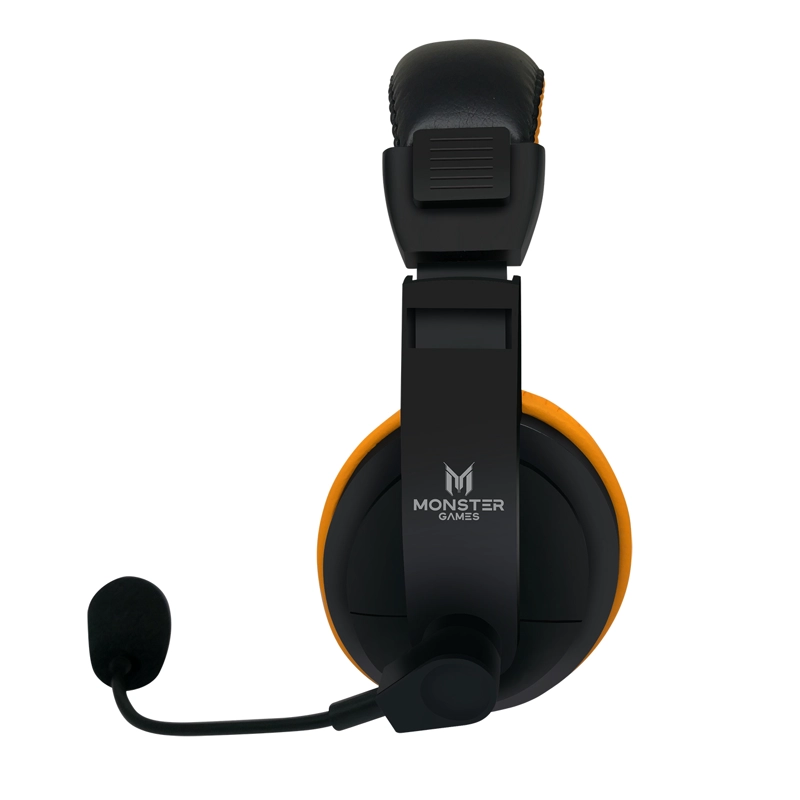 550RG HEADSET GAMER MONSTER LOUD ORANGE OPEN BOX - 3