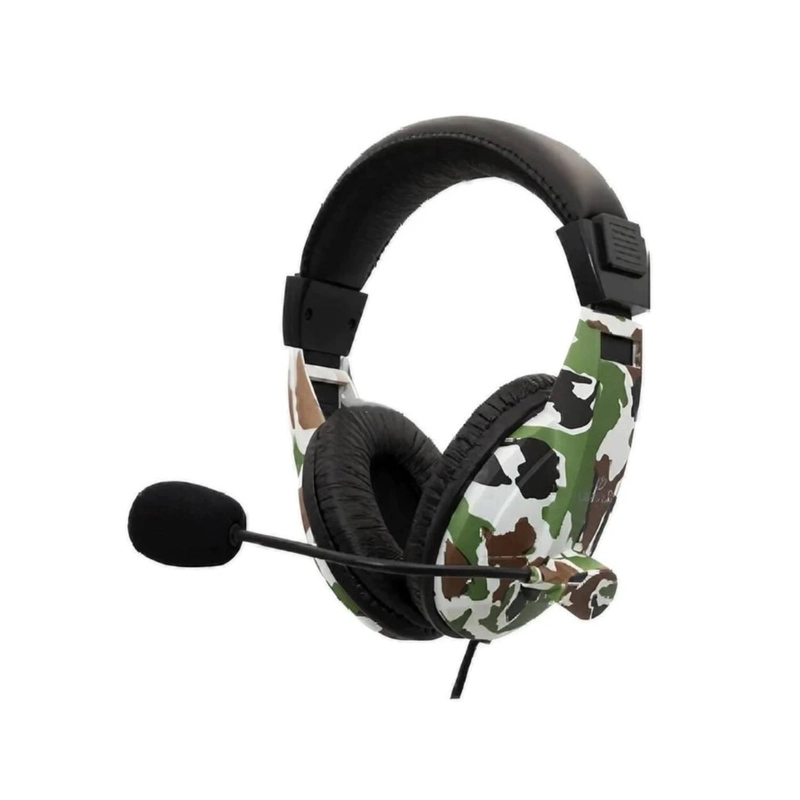AUDIFONO GAMER DISEÑO ARMY OPEN BOX - 1
