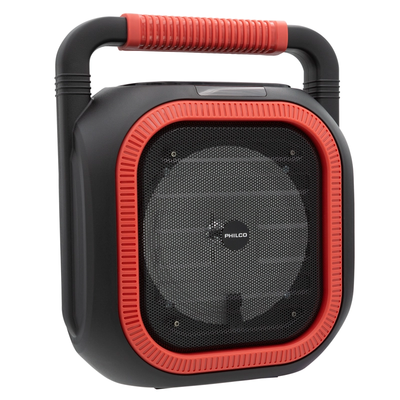 PARLANTE KARAOKE 765RD 6.5  PHILCO ROJO OPEN BOX - 3