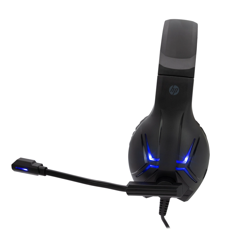 AUDIFONO  ON EAR USB+3,5 LED DHE-8001 OPEN BOX - 3