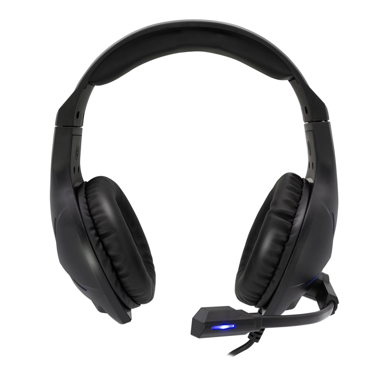 AUDIFONO  ON EAR USB+3,5 LED DHE-8001 OPEN BOX - 4