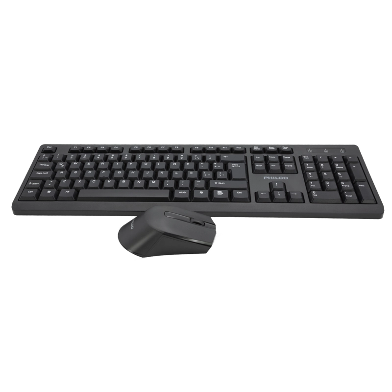 COMBO INALAMBRICO MOUSE + TECLADO 6354K NEGRO OPEN BOX - 2