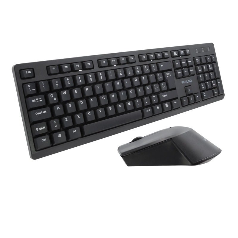 COMBO INALAMBRICO MOUSE + TECLADO 6354K NEGRO OPEN BOX - 4