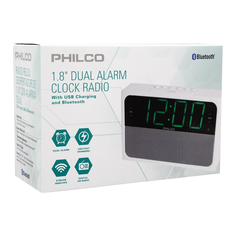 RADIO RELOJ DIGITAL PHILCO OPEN BOX - 1