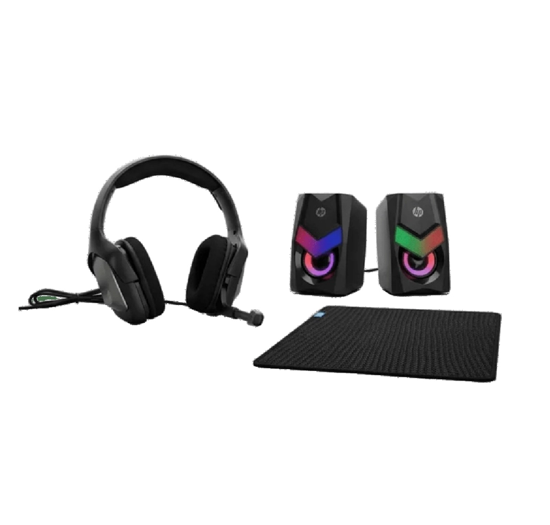 KIT GAMER HP CON AUDIO Y PAD MULTICOLOR HP440 - 1
