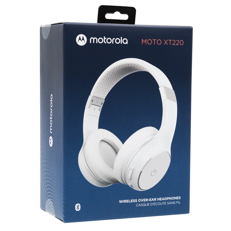 AUDIFONOS MOTOROLA XT220 COLOR BLANCO OPEN BOX - 1