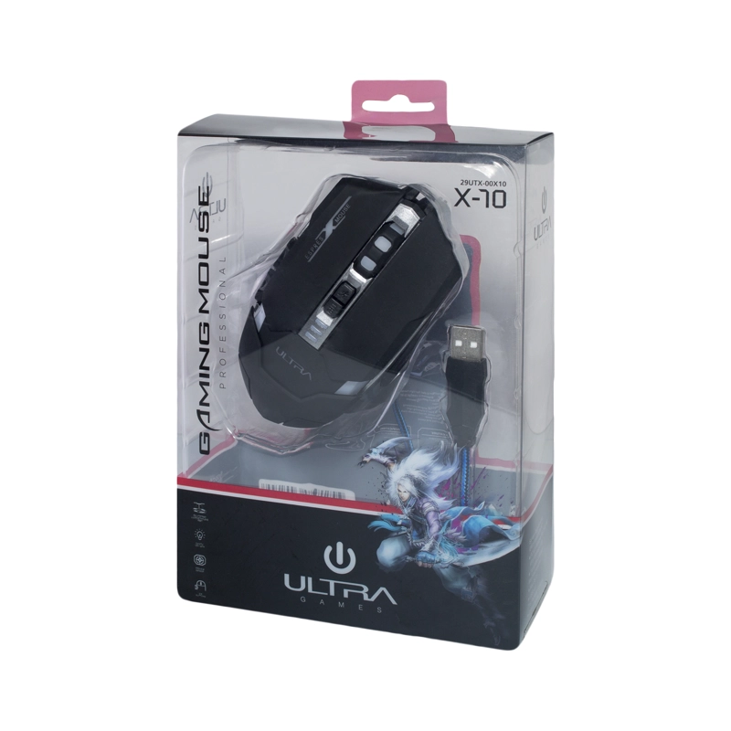 MOUSE GAMER  X10 ULTRA TECHNOLOGY OPEN BOX - 6