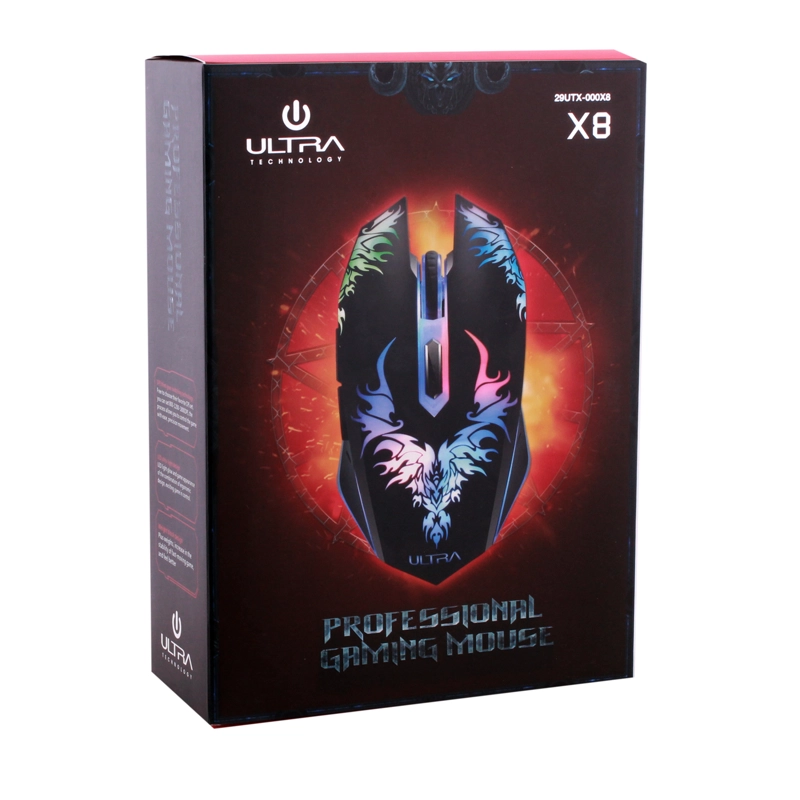 MOUSE GAMER X8 ULTRA TECHNOLOGY OPEN BOX - 6