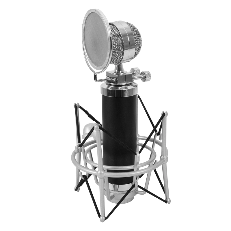 STUDIO MICROPHONE CON SOPORTE / NOISE REDUCTION OPEN BOX - 2