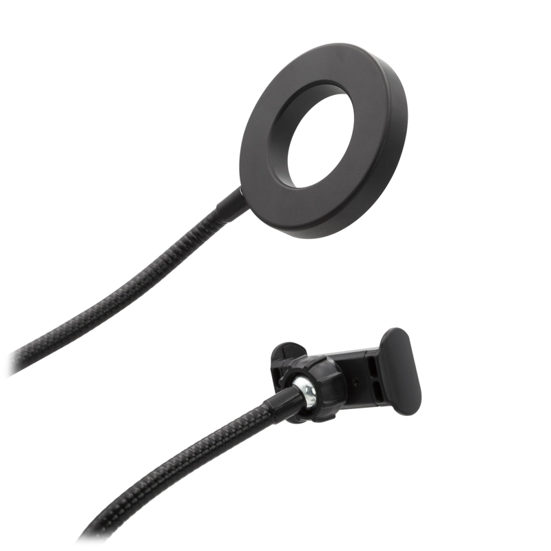 SOPORTE TIPO CLIP PARA SMARTPHONE CON ARO DE LUZ OPEN BOX - 7