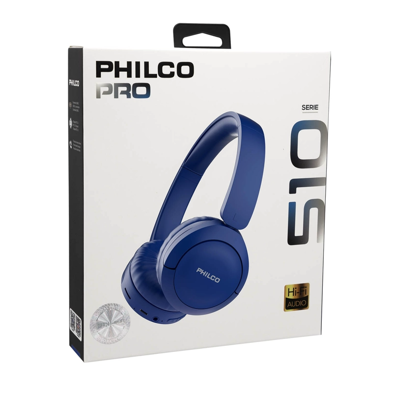 AUDIFONO WIRELESS EL510 PHILCO AZUL - 5
