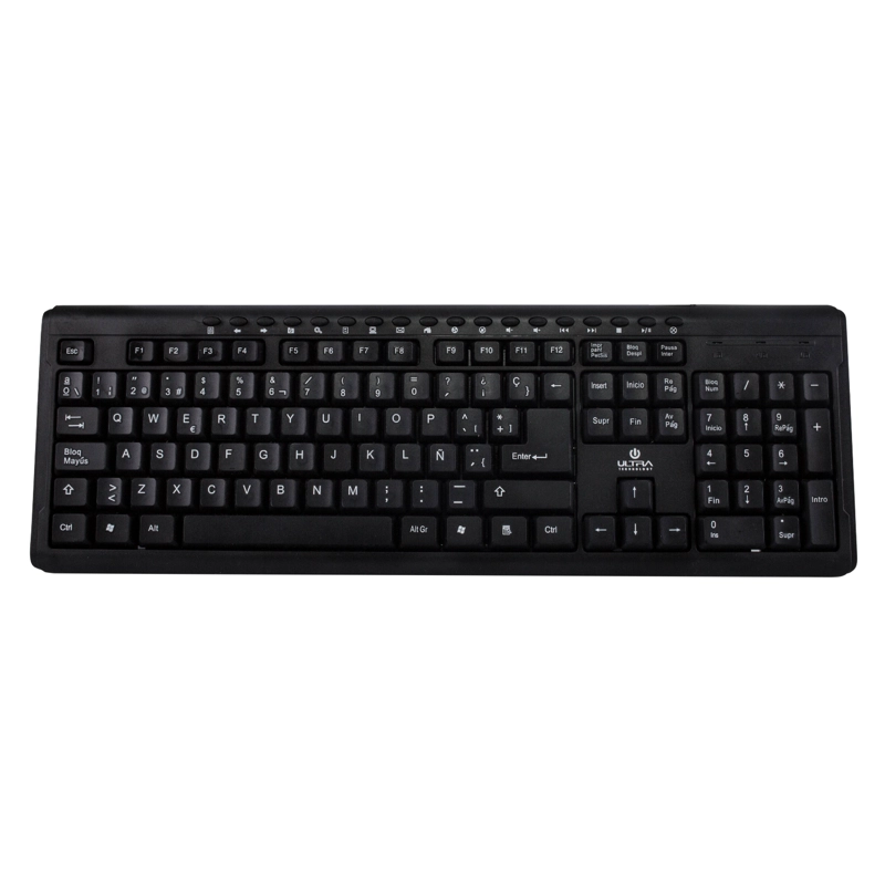 TECLADO MULTIMEDIA ULTRA USB OPEN BOX - 3