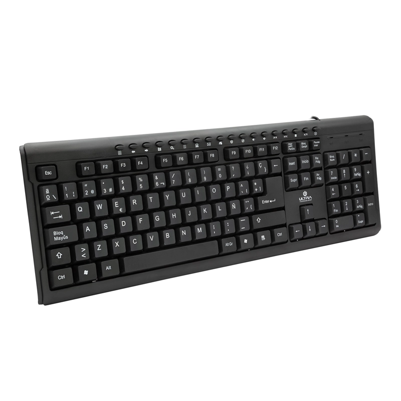TECLADO MULTIMEDIA ULTRA USB OPEN BOX - 4
