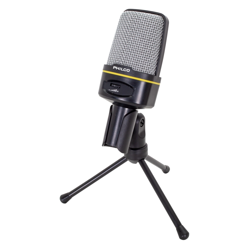 MICROFONO CONDENSADOR GAMER/STREAMER C/TRIPODE OPEN BOX - 2