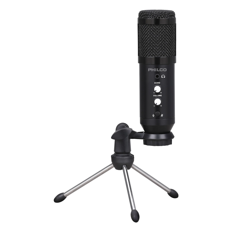 MICROFONO USB CON TRIPODE OPEN BOX - 2