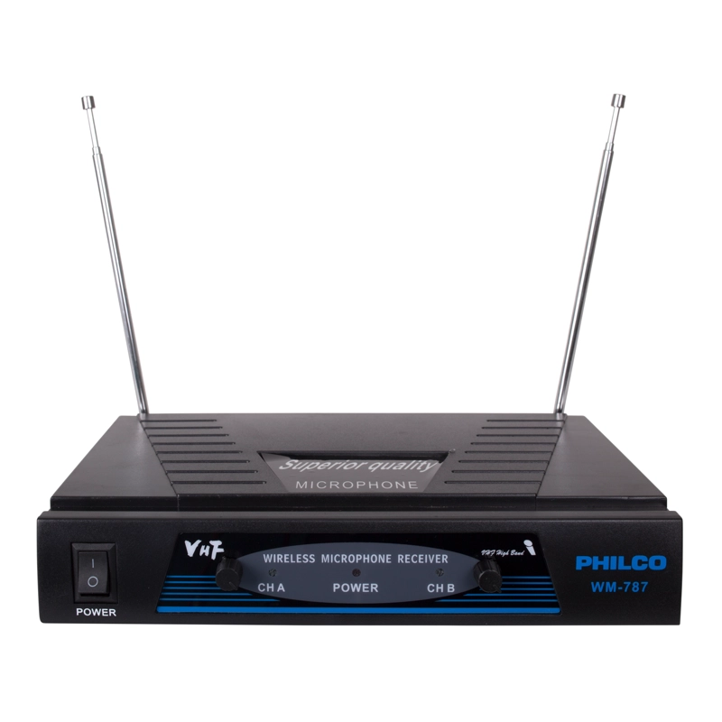 MICROFONOS INALAMBRICOS VHF PHILCO PRO OPEN BOX - 2
