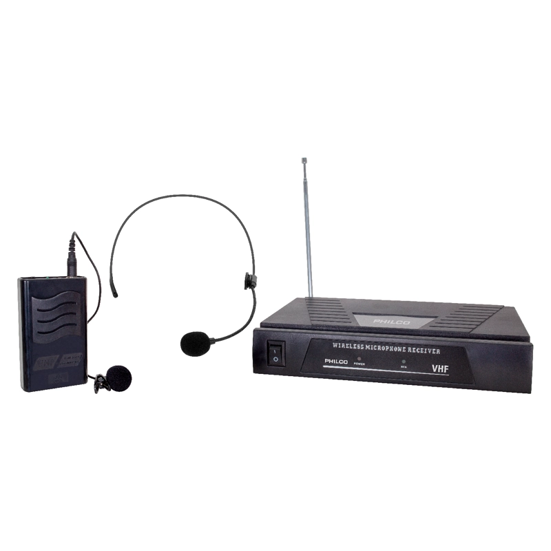MICROFONO INALAM. 2 EN 1 CINTILLO/SOLAPA VHF OPEN BOX - 1
