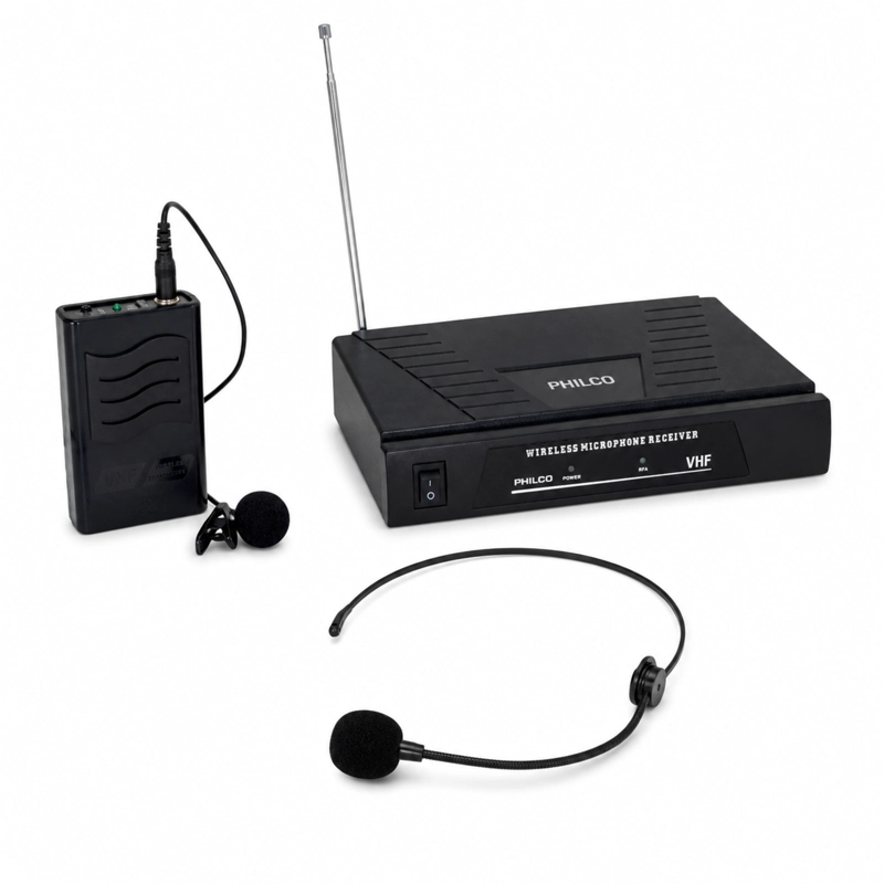 MICROFONO INALAM. 2 EN 1 CINTILLO/SOLAPA VHF OPEN BOX - 3
