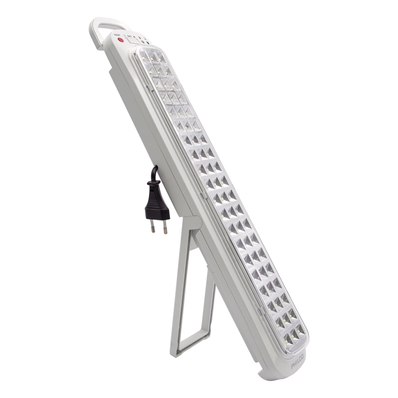 LAMPARA DE EMERGENCIA PHILCO 60 LED ILUMINACION ALTA Y BAJA OPEN BOX - 5