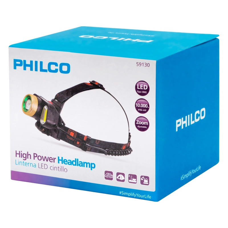 LINTERNA LED CINTILLO PHILCO OPEN BOX - 1