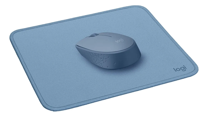 KIT LOGITECH MOUSE WIRELESS M170 + MOUSE PAD STUDIO CELESTE - 3