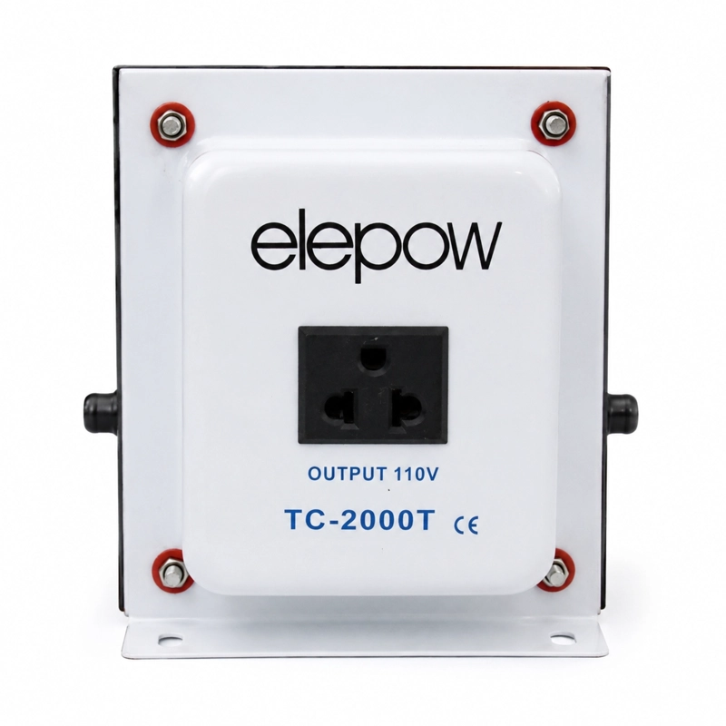 AUTOTRANSFORMADOR 2000 WATTS CON TIERRA TC-2000T - 2