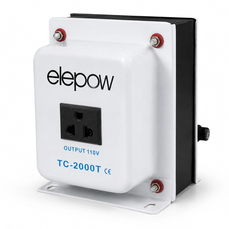 AUTOTRANSFORMADOR 2000 WATTS CON TIERRA TC-2000T - 3