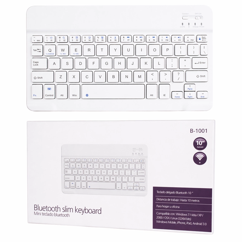 MINI TECLADO BLUETOOTH 10 PULGADAS - 6