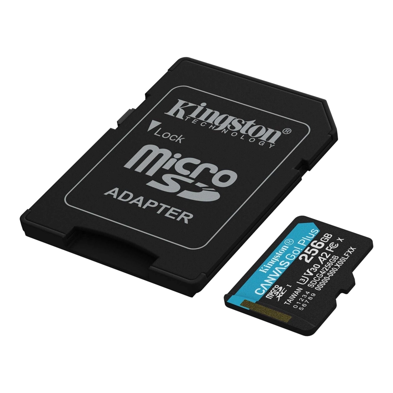 SDCG4/256GB MICROSDXC CANVAS GO PLUS GEN4 200MB/S A2 U3 V30 - 1