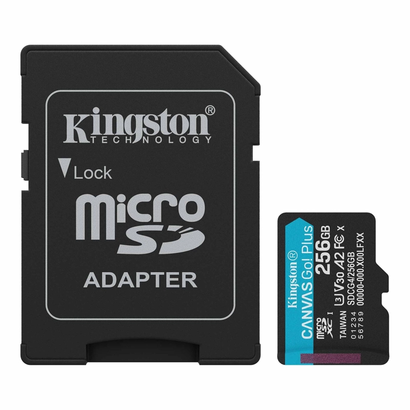 SDCG4/256GB MICROSDXC CANVAS GO PLUS GEN4 200MB/S A2 U3 V30 - 2