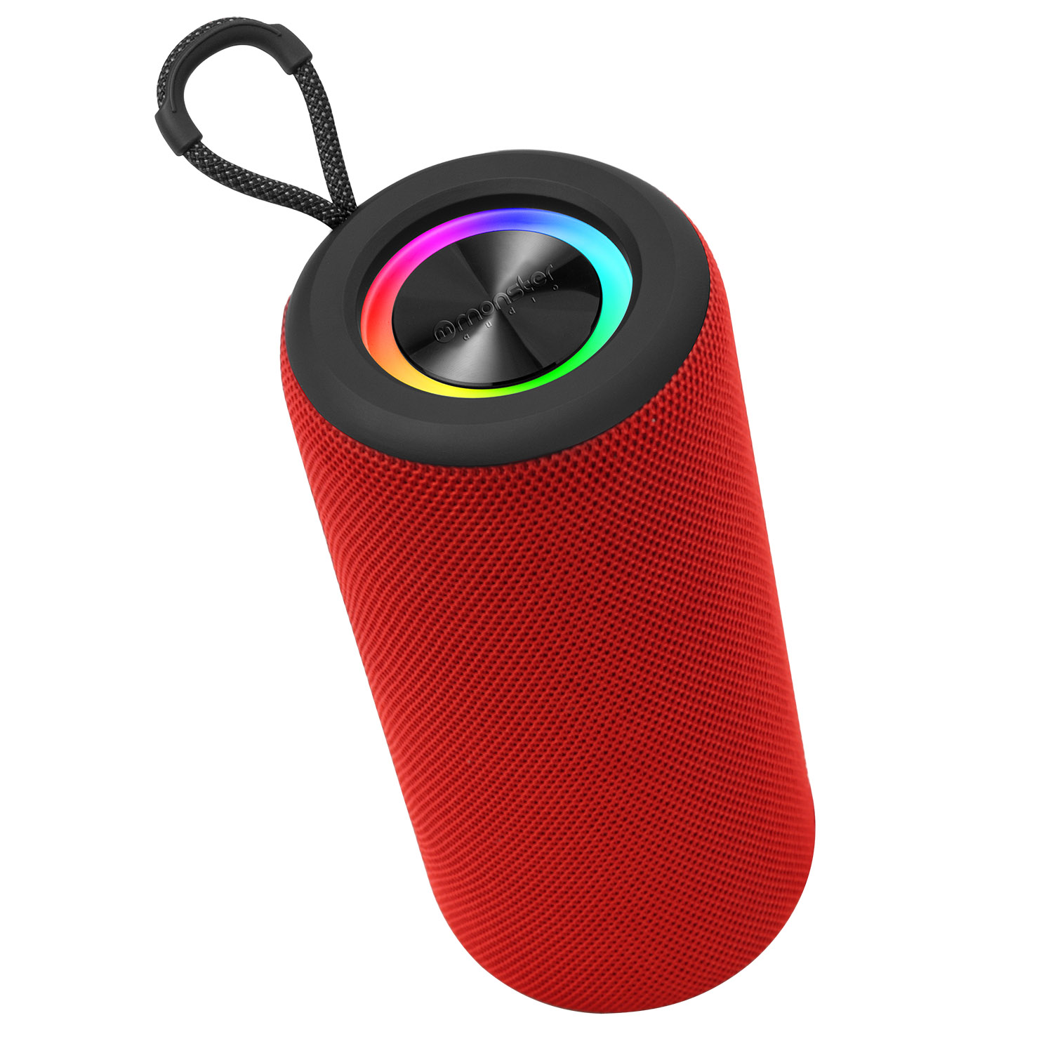PARLANTE BT MONSTER AUDIO P468R ROJO - 4