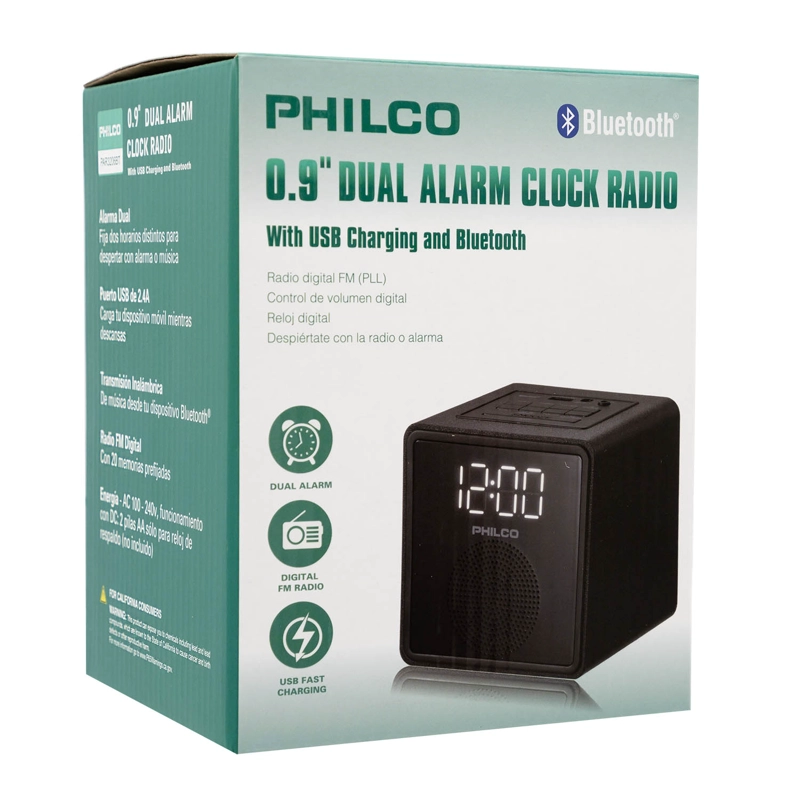 RADIO RELOJ BT PAR3206BT PHILCO - 3