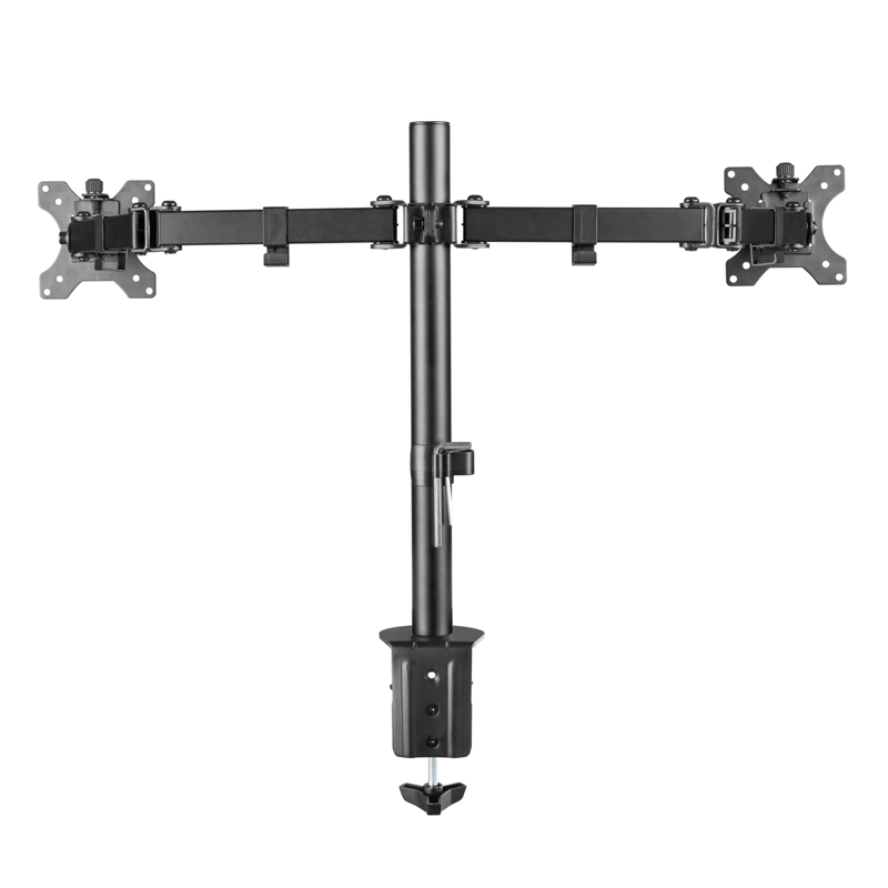 SOPORTE MONITOR DOBLE PARA MESA 13 A 32 PULG MAX 8 KG - 3