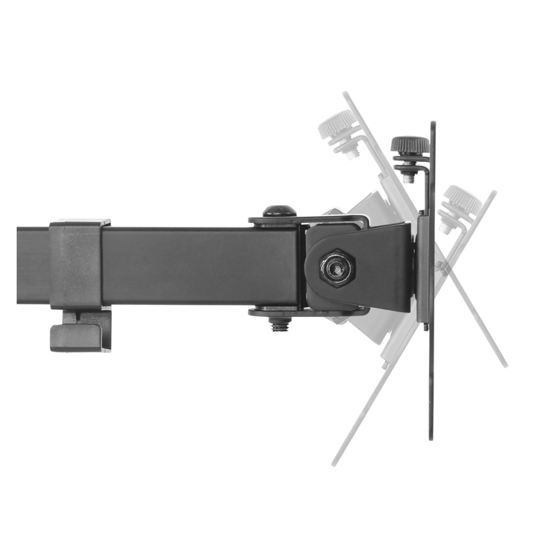 SOPORTE MONITOR DOBLE PARA MESA 13 A 32 PULG MAX 8 KG - 5