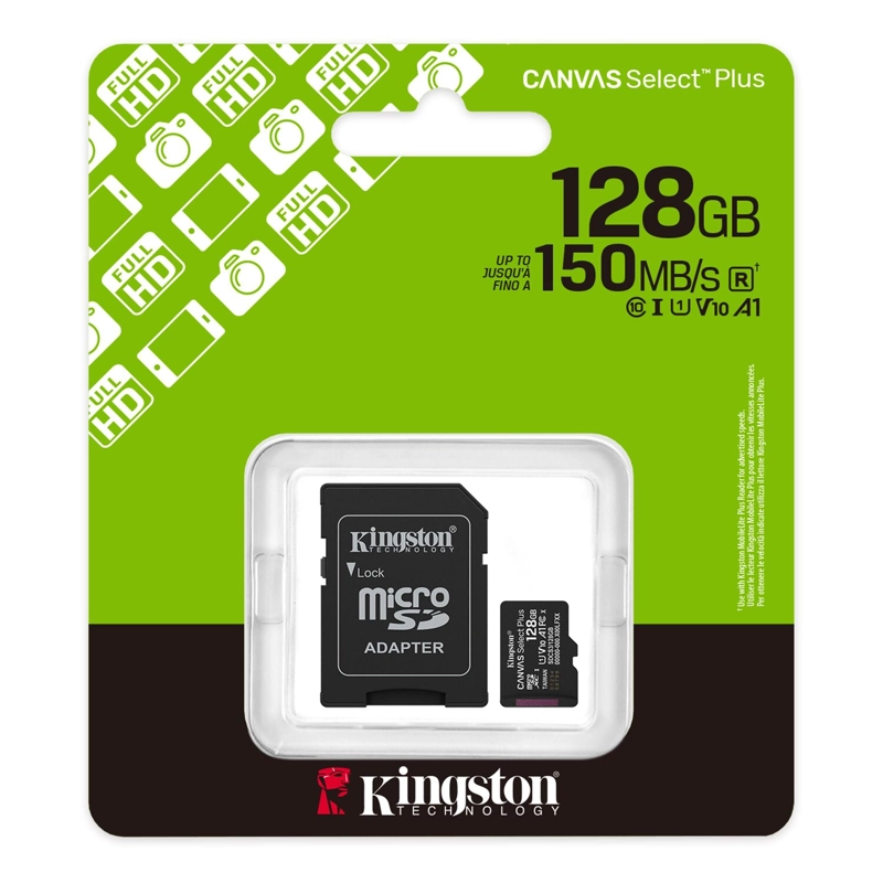 MEMORIA MICROSD  SELECT PLUS 128GB - 3